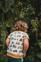 Load image into Gallery viewer, Willamette Organic Cotton Kids Short Sleeve Sloth Tee