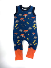 Load image into Gallery viewer, Canaveral  Ginger Mushroom Full Print Pull-on Romper