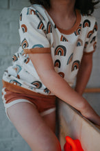 Load image into Gallery viewer, Zion Neutral Rainbow Full Print Organic Tee