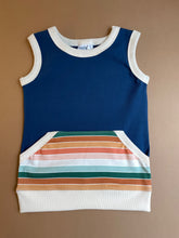 Load image into Gallery viewer, Zion Retro Horizon Stripe Roo Pocket Tank