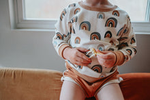 Load image into Gallery viewer, Zion Neutral Rainbow Slouchy Sloth Tee