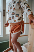 Load image into Gallery viewer, Zion Neutral Rainbow Slouchy Sloth Tee