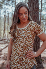 Load image into Gallery viewer, Zion Floral Mama Tee