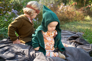 Truly Charis Wool Evergreen Pixie Coat