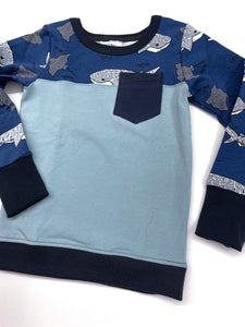 Canaveral  Whale Shark Colorblock Tee