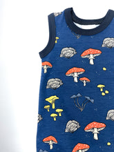 Load image into Gallery viewer, Canaveral  Ginger Mushroom Full Print Pull-on Romper