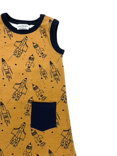 Canaveral  Toffee Rockets Dress